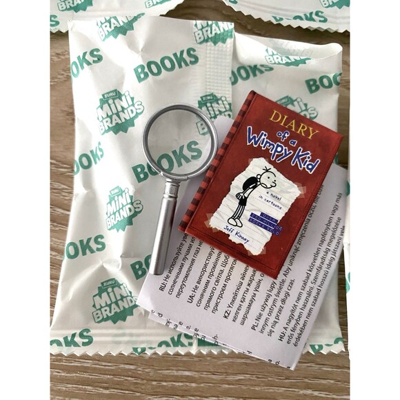 5 x Mini Brands Books Goosebumps, Stranger Things, Wimpy Kid + More - Picture 5 of 6